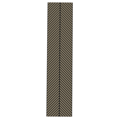 Wall Panelling  -  Slim Herringbone Acoustic Panel - Walnut  -  60418247