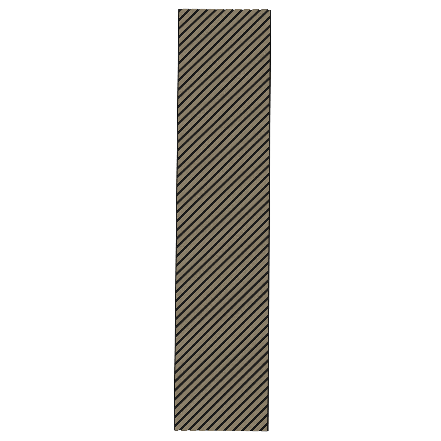 Wall Panelling  -  Walnut Herringbone Acoustic Panel A - Right Up Facing  -  60418251