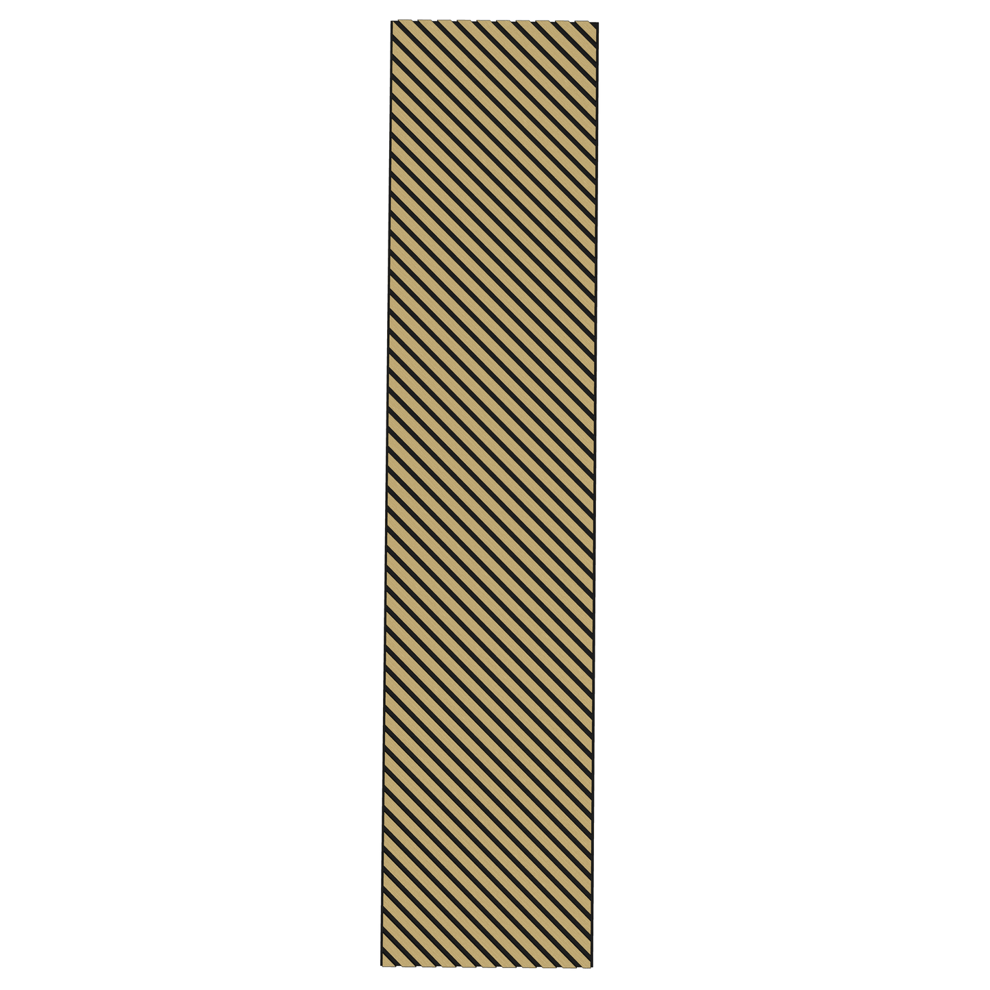 Wall Panelling  -  White Oak Herringbone Acoustic Panel B - Left Up Facing  -  60418254