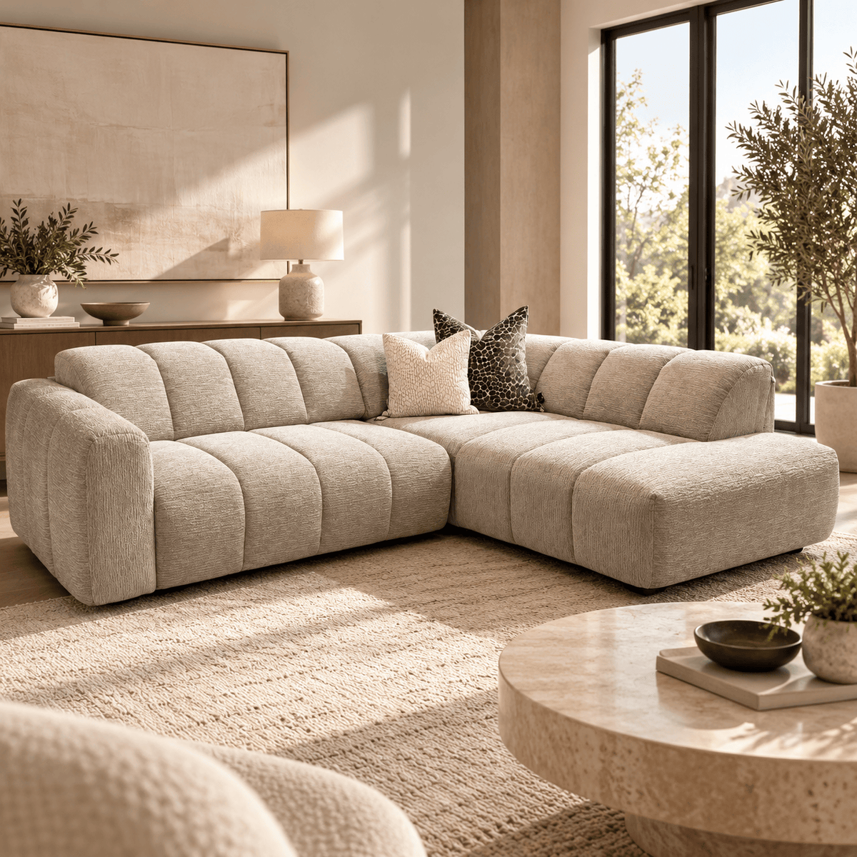 Active  -  Opulent Corner Sofa w/ Electric Powered Footrest - RHF  -  60488135