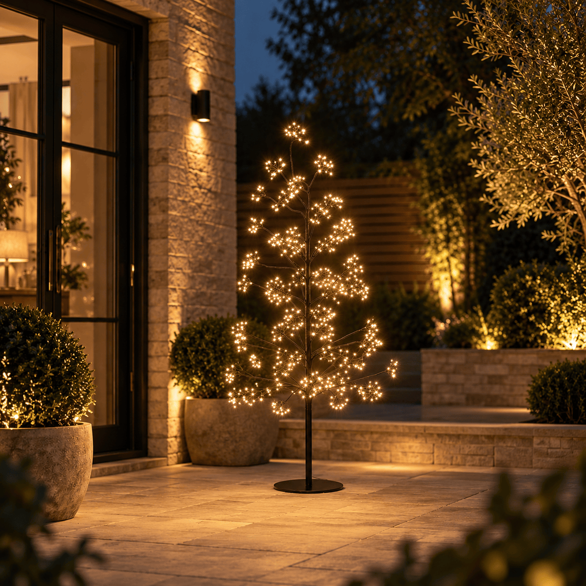Christmas  -  Warm White Twinkling Tree - 1.8m  -  60418215