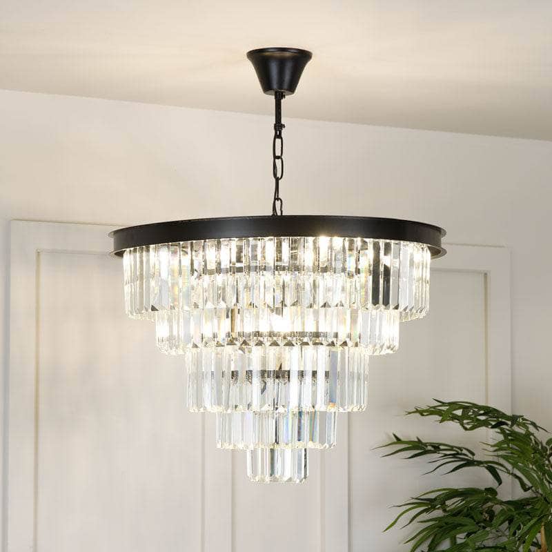 Lights  -  Washington Medium 5 Light Pendant Light - Black  -  60008872