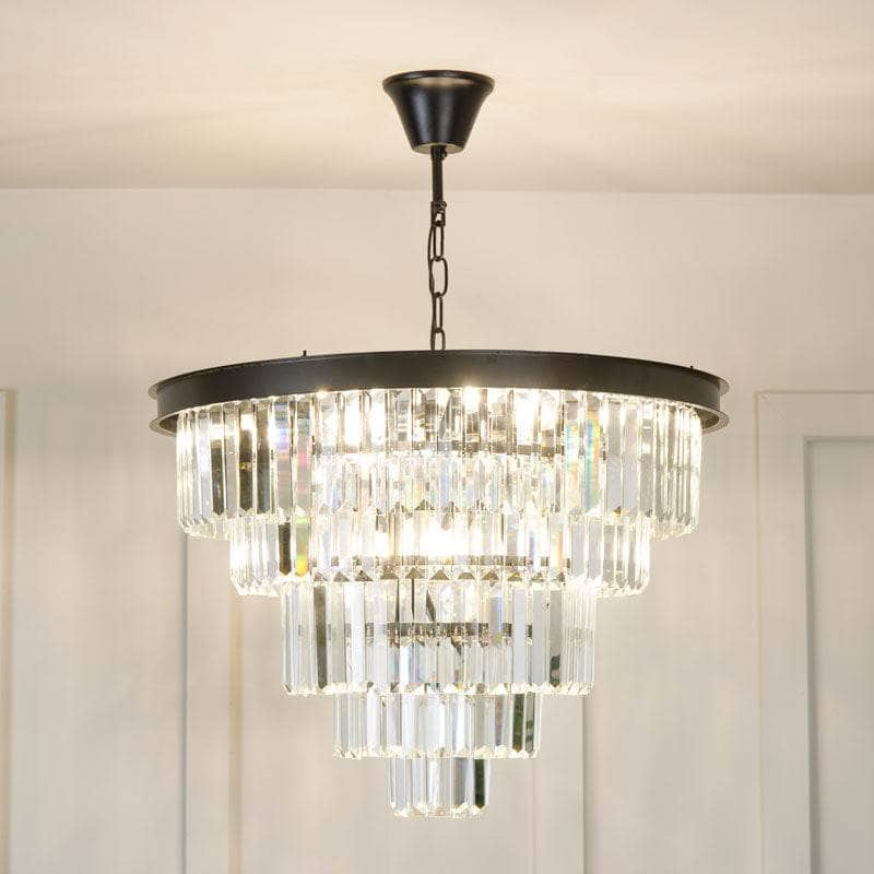 Lights  -  Washington Medium 5 Light Pendant Light - Black  -  60008872