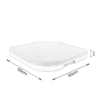 Gardening  -  Weatherking 4 Piece Parasol Base 15L  -  60009022