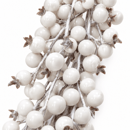 Christmas  -  White Berry Garland - 150cm  -  60486349