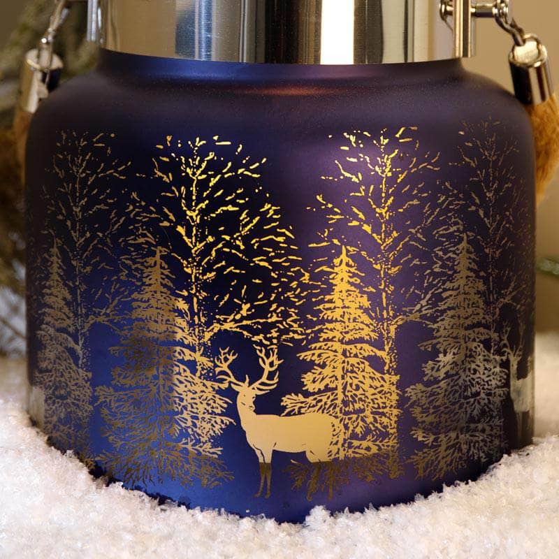 Christmas  -  Wonderland Lantern - Sapphire  -  60008195