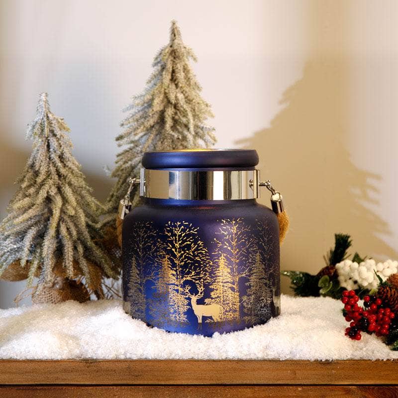 Christmas  -  Wonderland Lantern - Sapphire  -  60008195