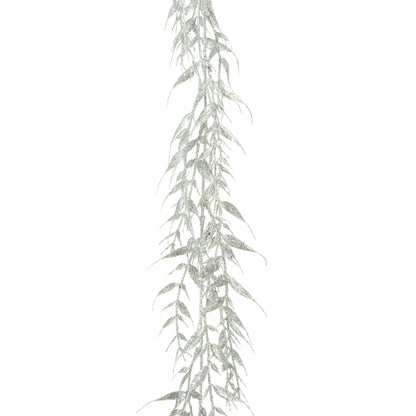 Christmas  -  Silver Leaf Garland - 180cm  -  60450858