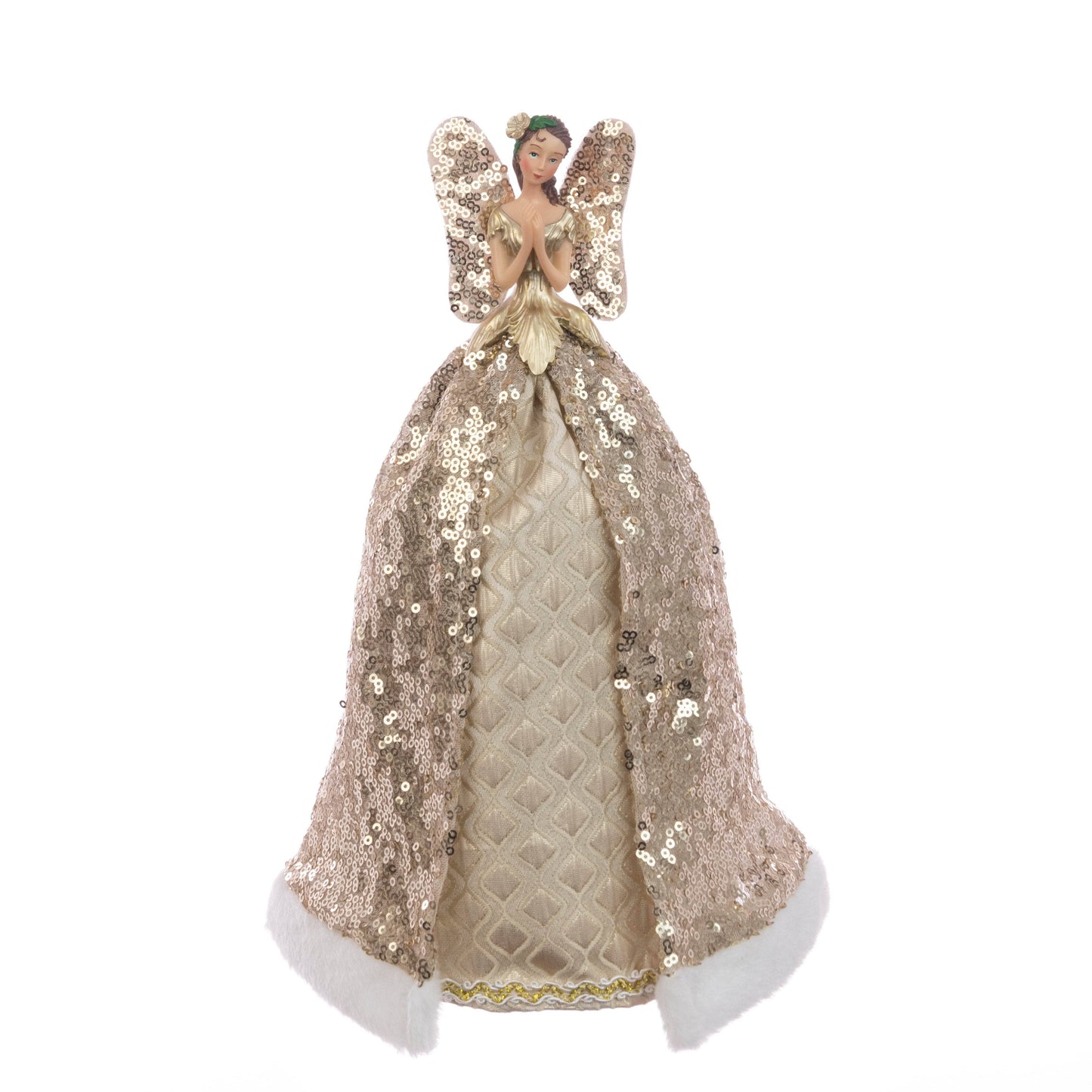 Christmas  -  Champagne Fairy Tree Topper - 28cm  -  60450861