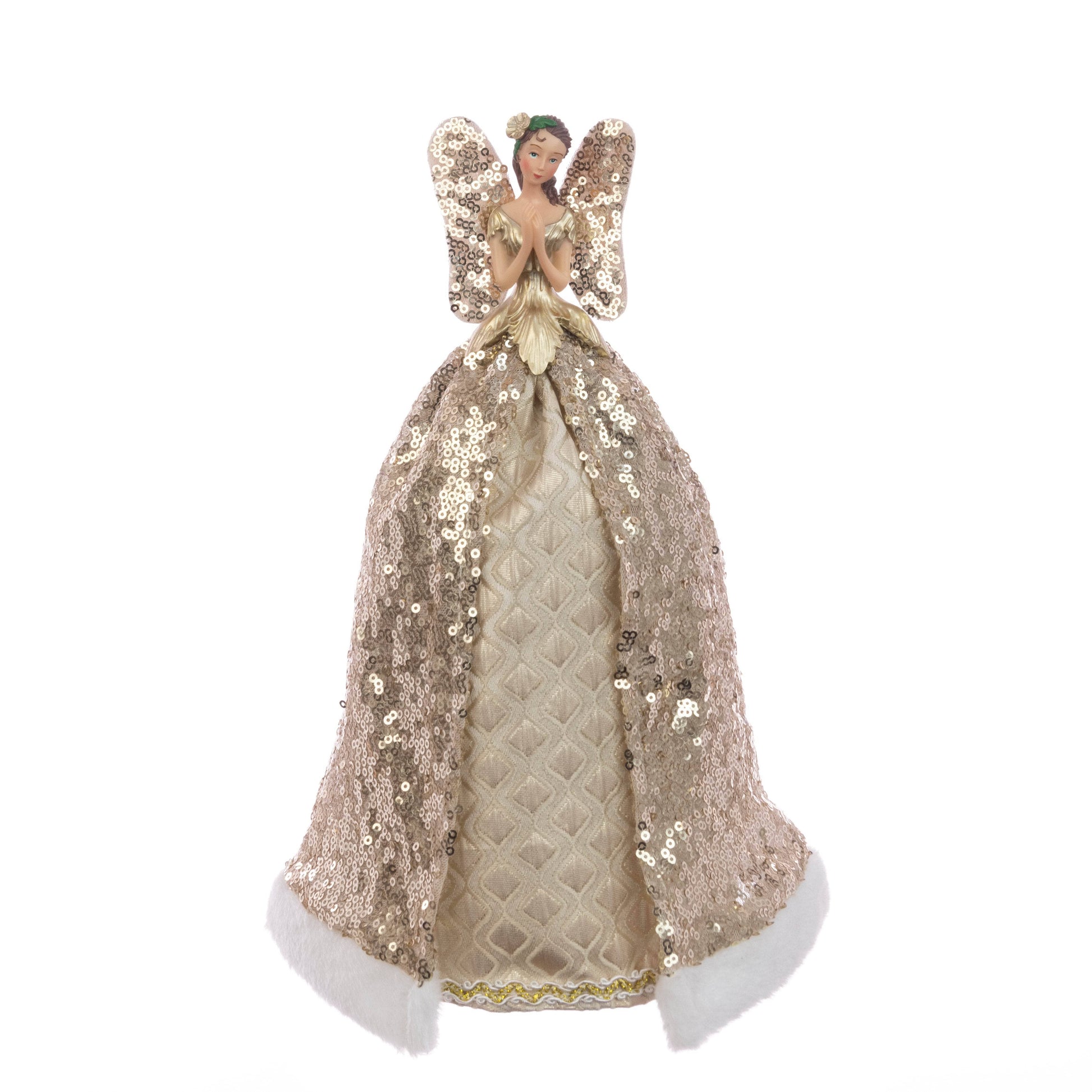 Christmas  -  Champagne Fairy Tree Topper - 28cm  -  60450861