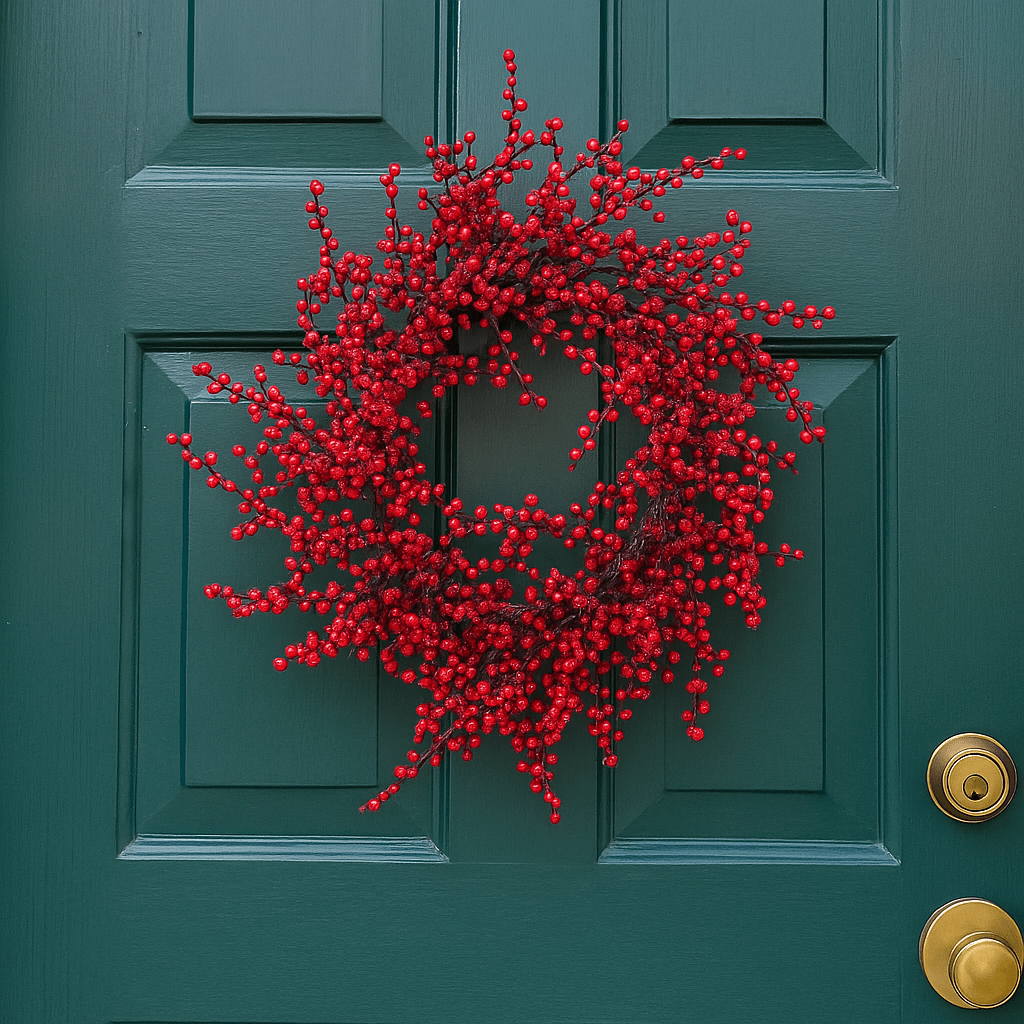 Christmas  -  Wild Red Berry Wreath - 60cm  -  60450850