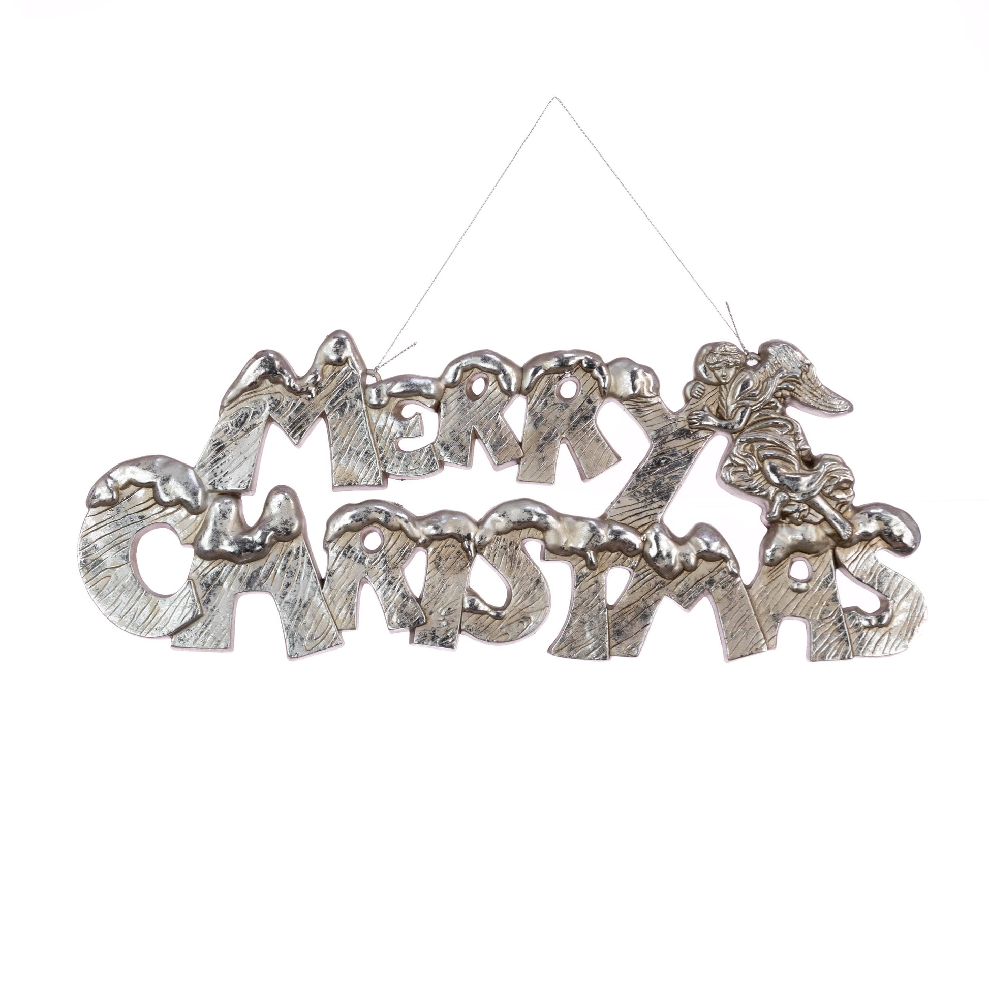 Christmas  -  Merry Christmas Sign - Silver  -  60450854