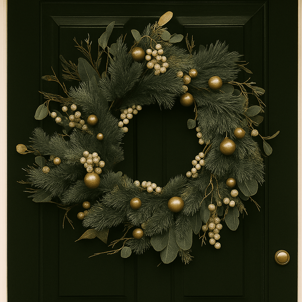 Christmas  -  Ridlington Berry Wreath - 60cm  -  60450851