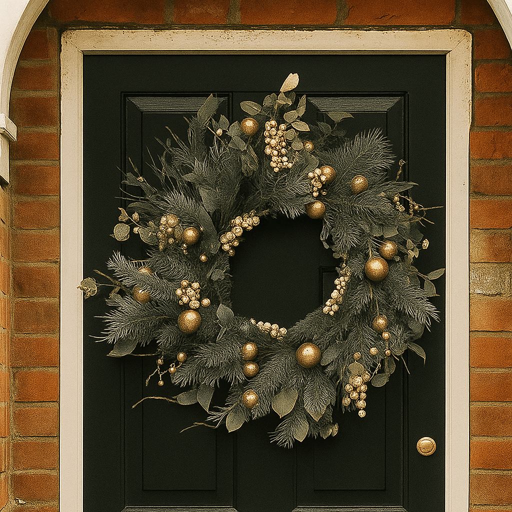 Christmas  -  Ridlington Berry Wreath - 60cm  -  60450851