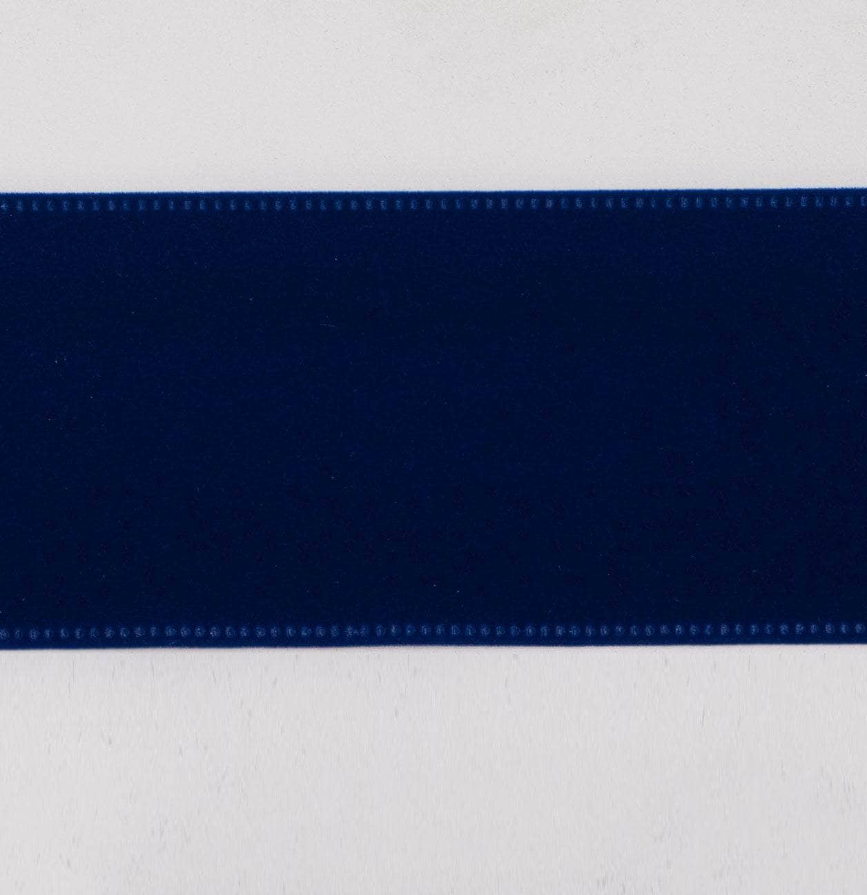 Midnight Blue Velvet Ribbon - 2.5" x 10Y  -  60008637