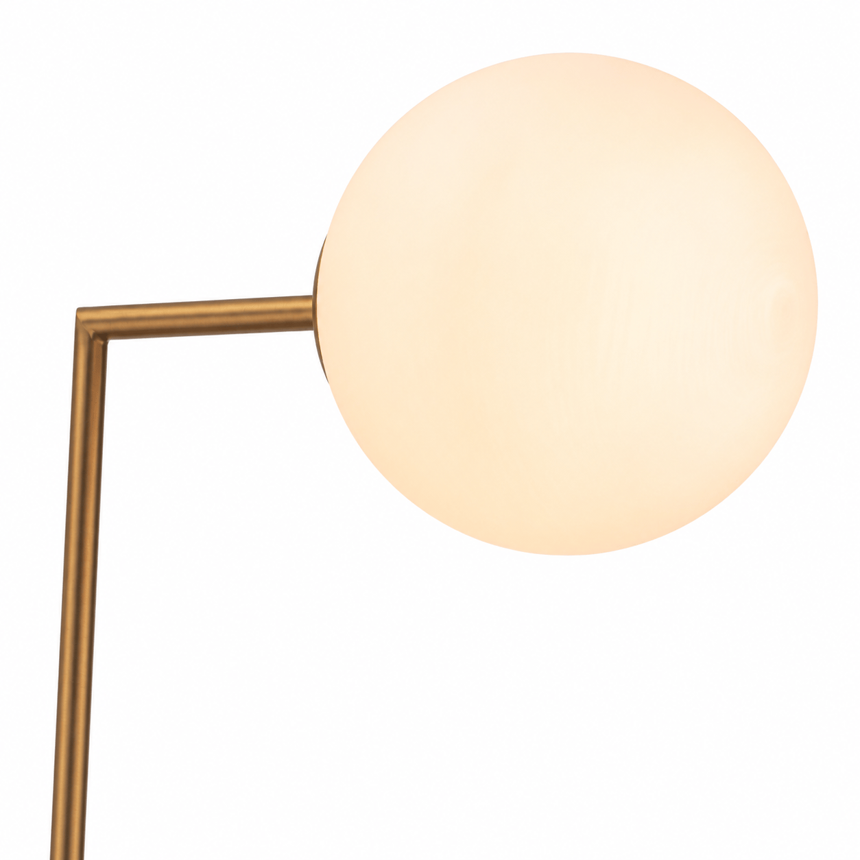 Lights  -  YS 12-0088-2 Iron & Travertine Table Lamp with Glass Shade  -  60485991