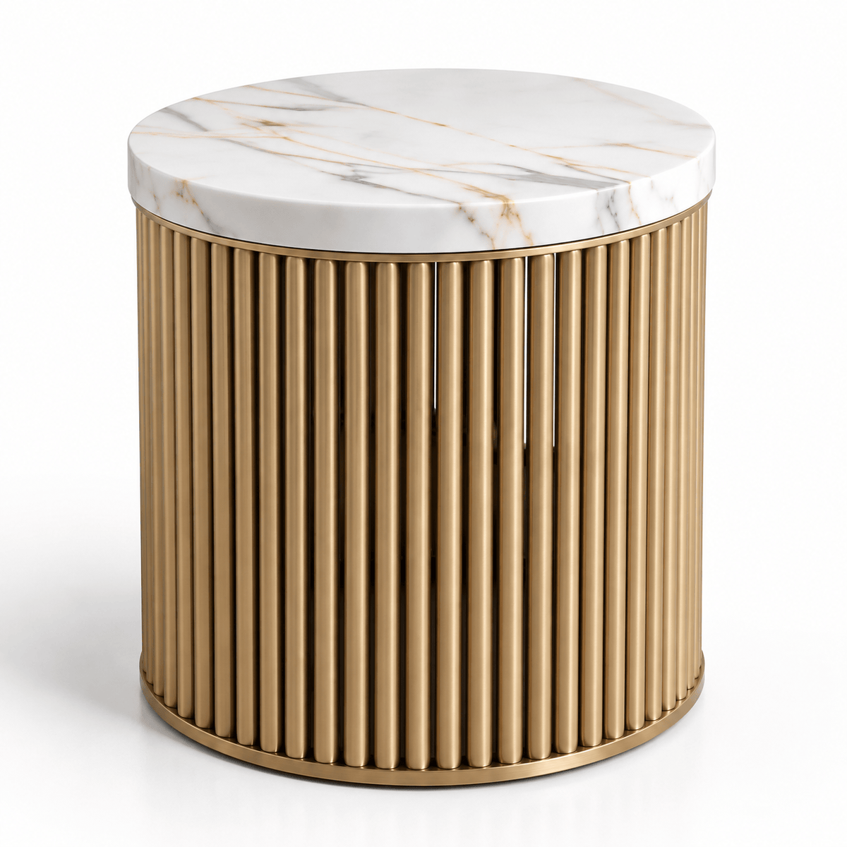 Furniture  -  Enzo Side Table - Gold  -  60487311