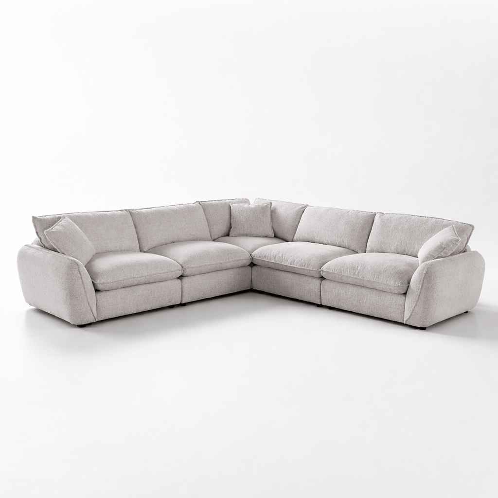 Furniture  -  Munich Corner Sofa - Beige  -  60485143