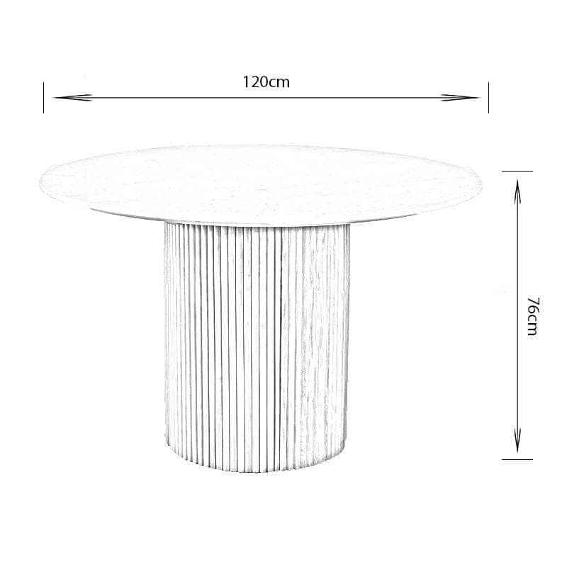 Furniture  -  Ariel Round Dining Table  -  60007872