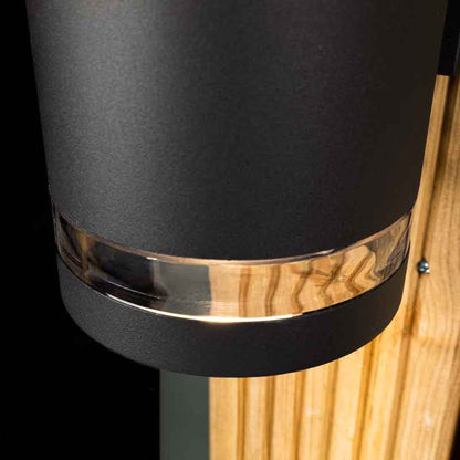 Lights  -  Avignon Up & Down Wall Light Black  -  60006367