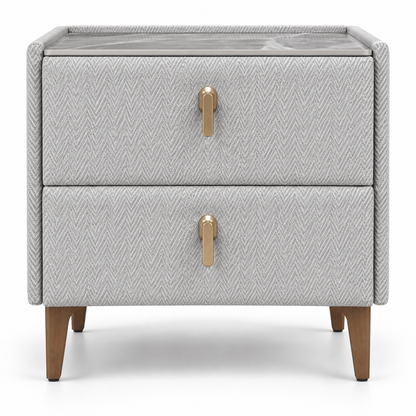 Furniture  -  Munich Bedside Table - Grey  -  60487297