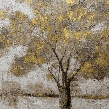 Pictures  -  Gold Oil Painting with Gold Printing W2-37857-2TSK - 120 x 90cm  -  60484736