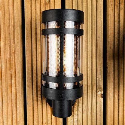 Lights  -  Clermont Mesh Wall Light Black  -  60006369