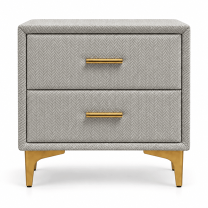 Furniture  -  Cologne Bedside Table - Grey  -  60487295