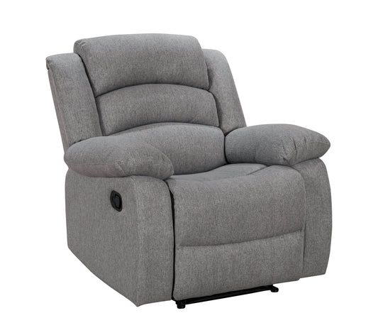 Outlet Sofas  -  Oliver Recliner Chair - Grey  -  60418174
