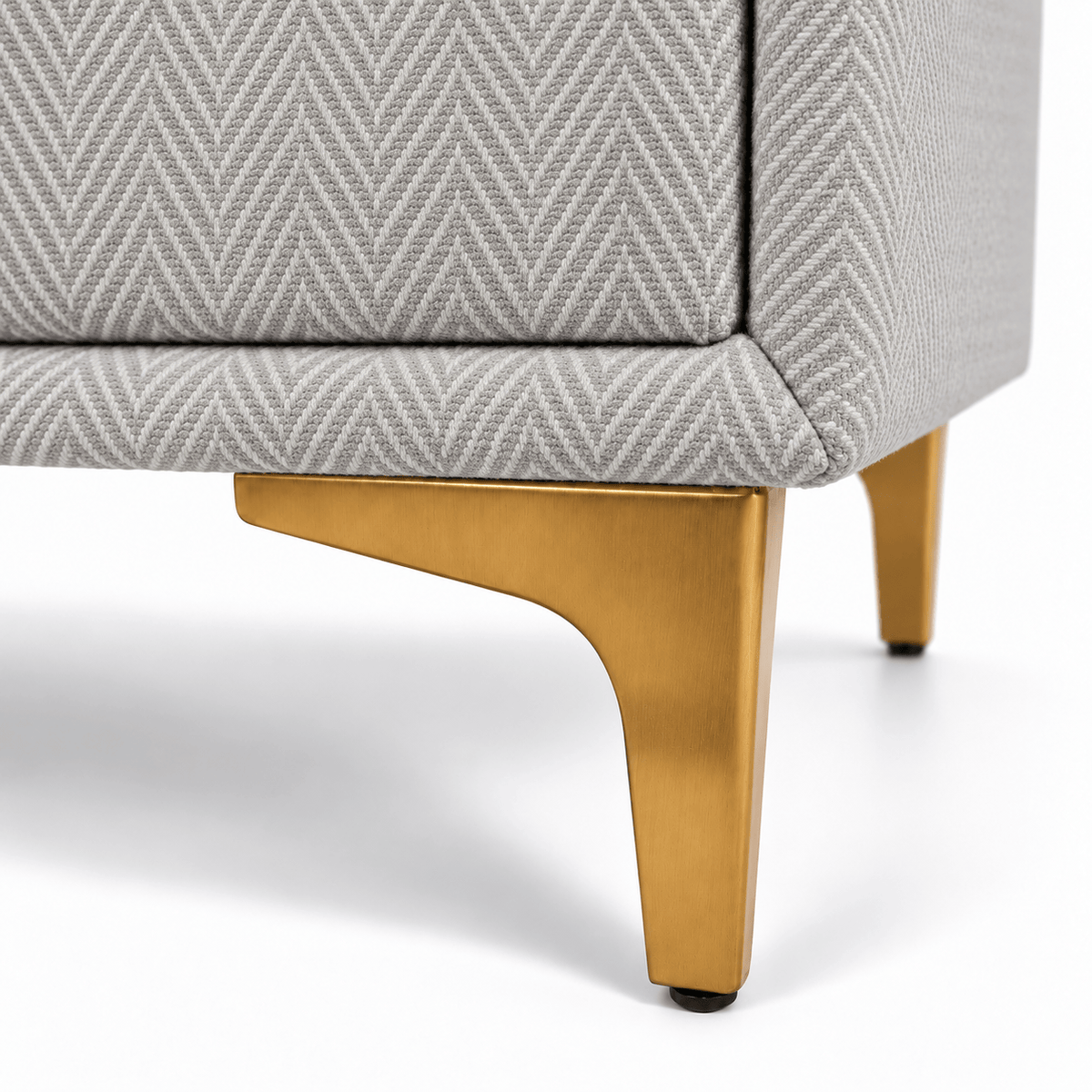 Furniture  -  Cologne Bedside Table - Grey  -  60487295
