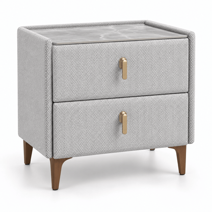 Furniture  -  Munich Bedside Table - Grey  -  60487297