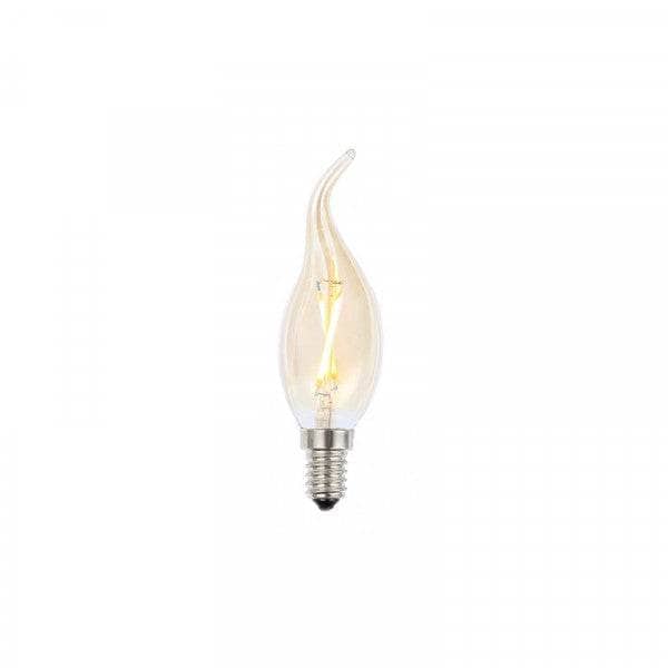 Lights  -  E14 Filament LED Bent Tip Candle Lightbulb 20w  -  50148228