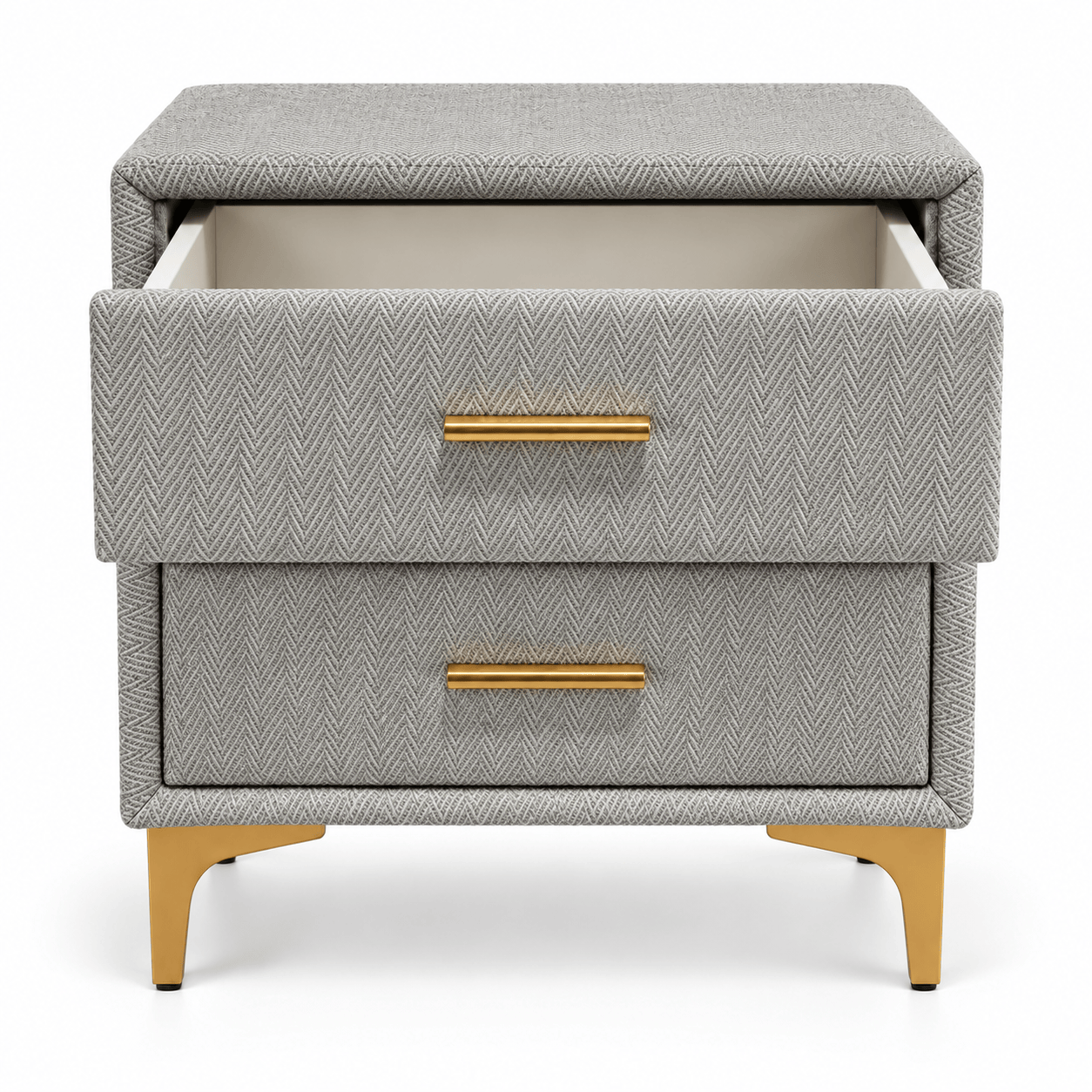 Furniture  -  Cologne Bedside Table - Grey  -  60487295