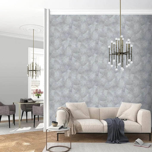 Wallpaper  -  Erismann Fashion For Walls Silver Arabesque Wallpaper - 10219-29  -  60005520
