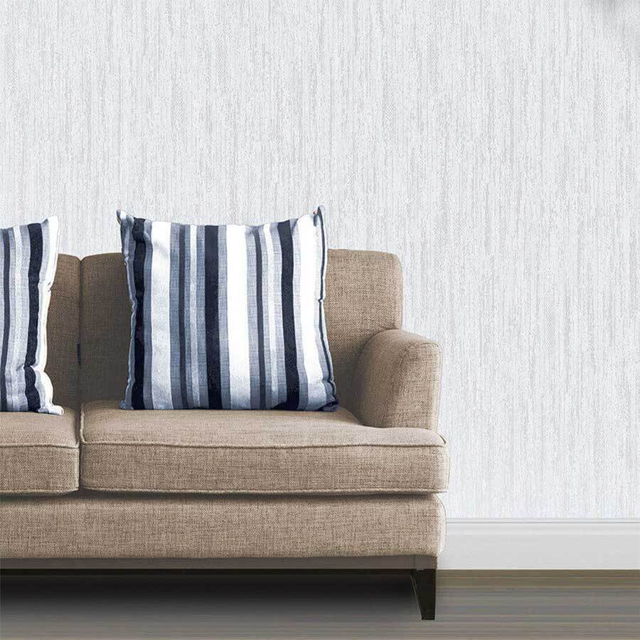 Wallpaper  -  Fine Decor Panache Aragonite/White Wallpaper - M0736  -  50099062