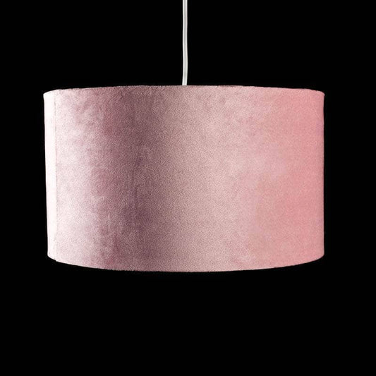 Lights  -  Forli Pink Velvet Light Shade - 38cm  -  60006160