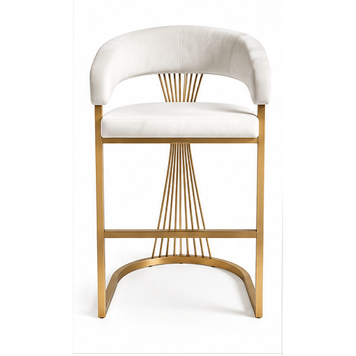 Furniture  -  Penny Barstool - Gold  -  60487307