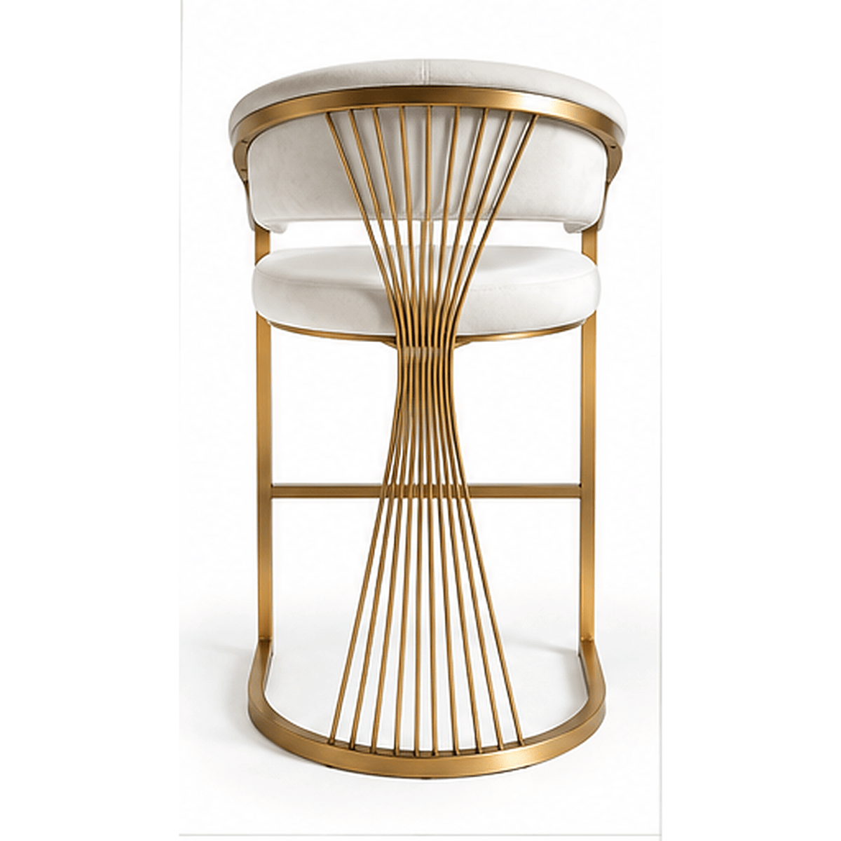 Furniture  -  Penny Barstool - Gold  -  60487307