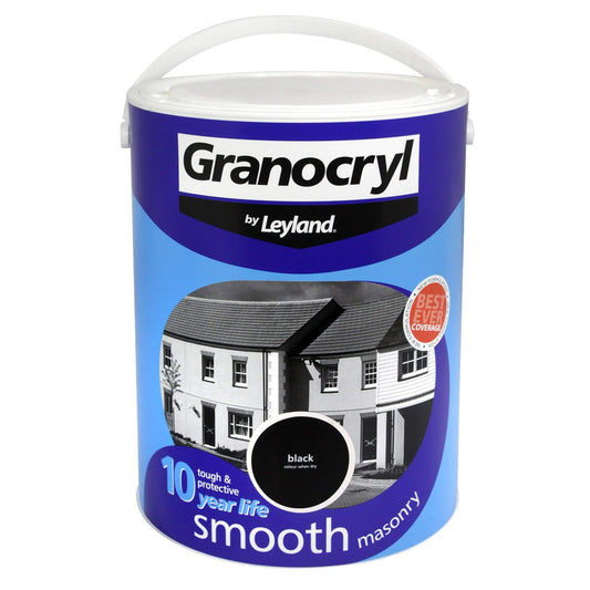 Paint  -  Granocryl Smooth Black Paint 5L  -  50041639