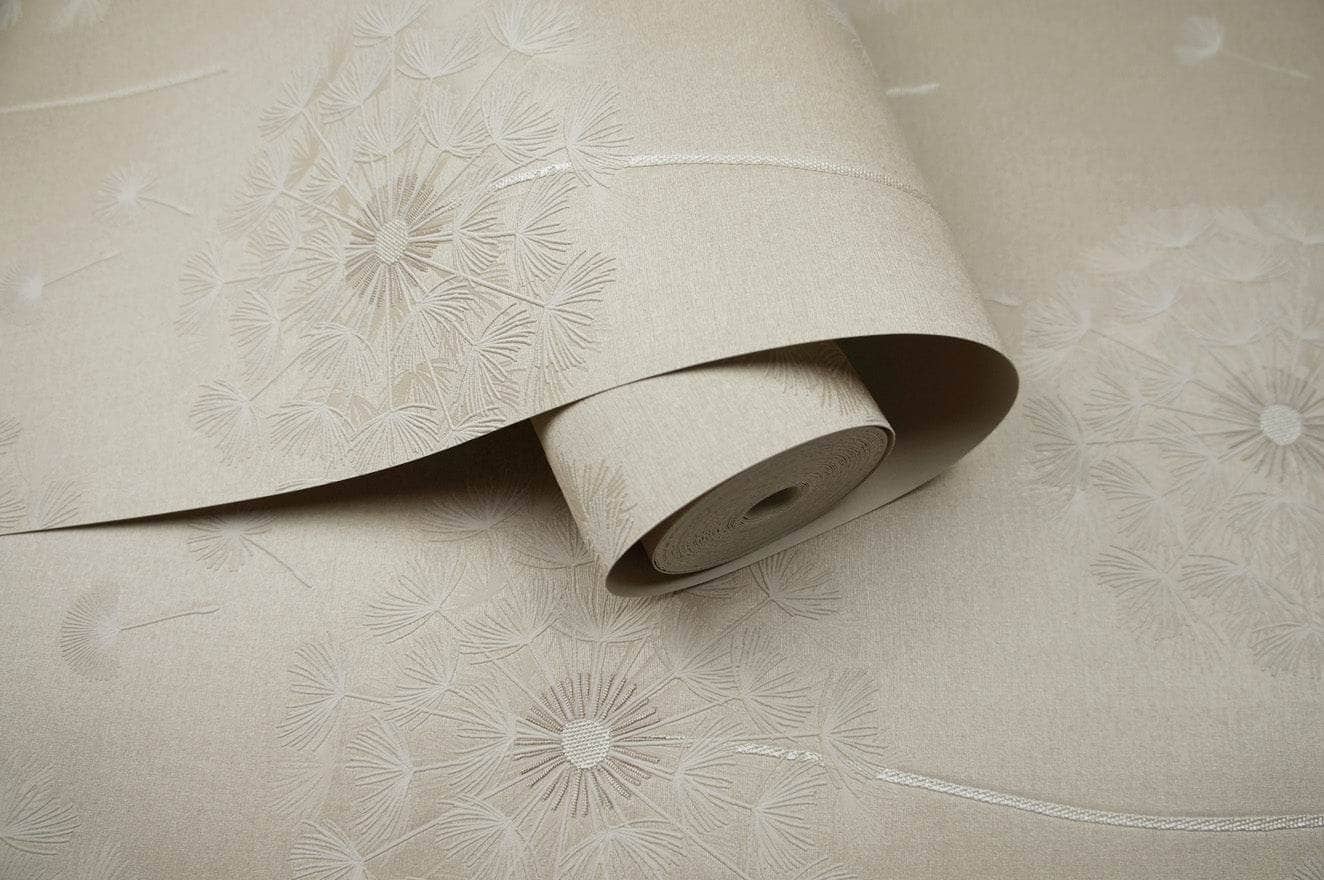 Wallpaper  -  Holden Allora Cream Wallpaper - 60005544  -  60005544