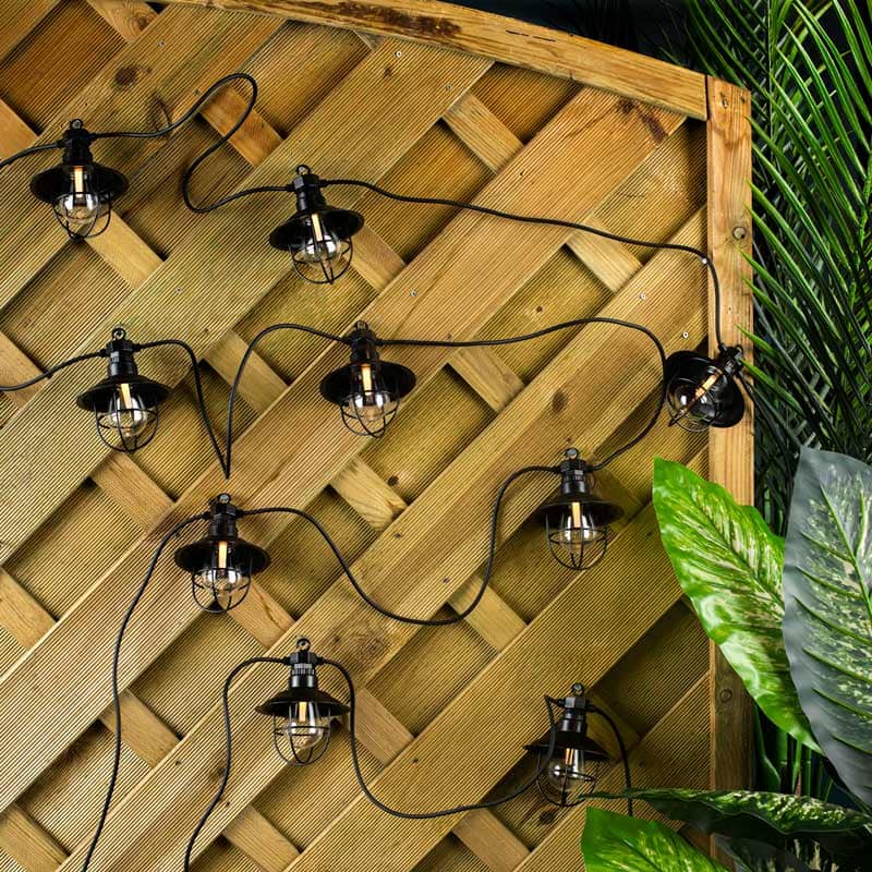 Gardening  -  LED Party light Black 450cm Warm White  -  60002483