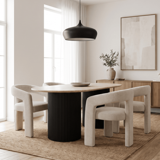 Furniture  -  Linea Dining Table and 4 Heidi Chairs  -  60485208
