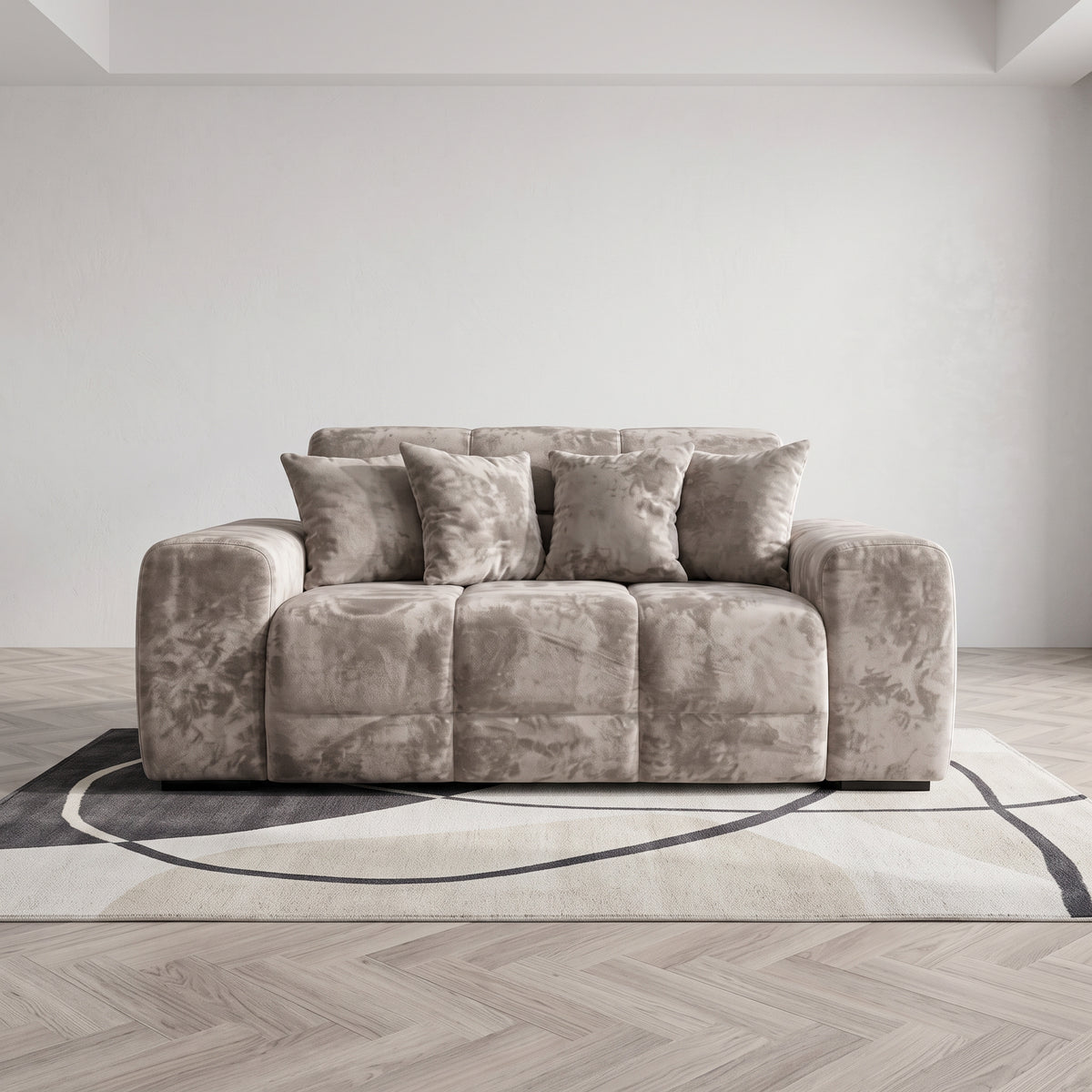 Maine 2 Seater Sofa - Mocha