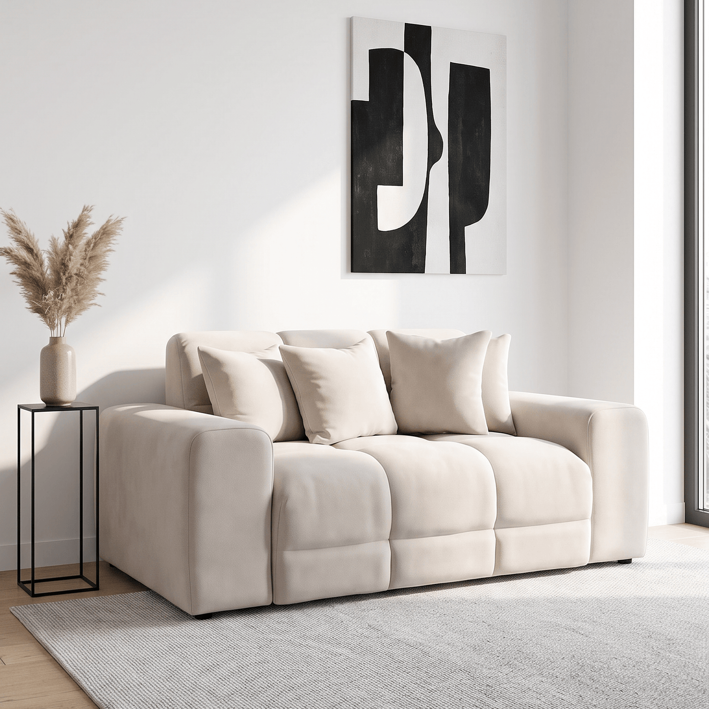 Furniture  -  Maine 2 Seater Sofa - Natural (Special Order)  -  60484746