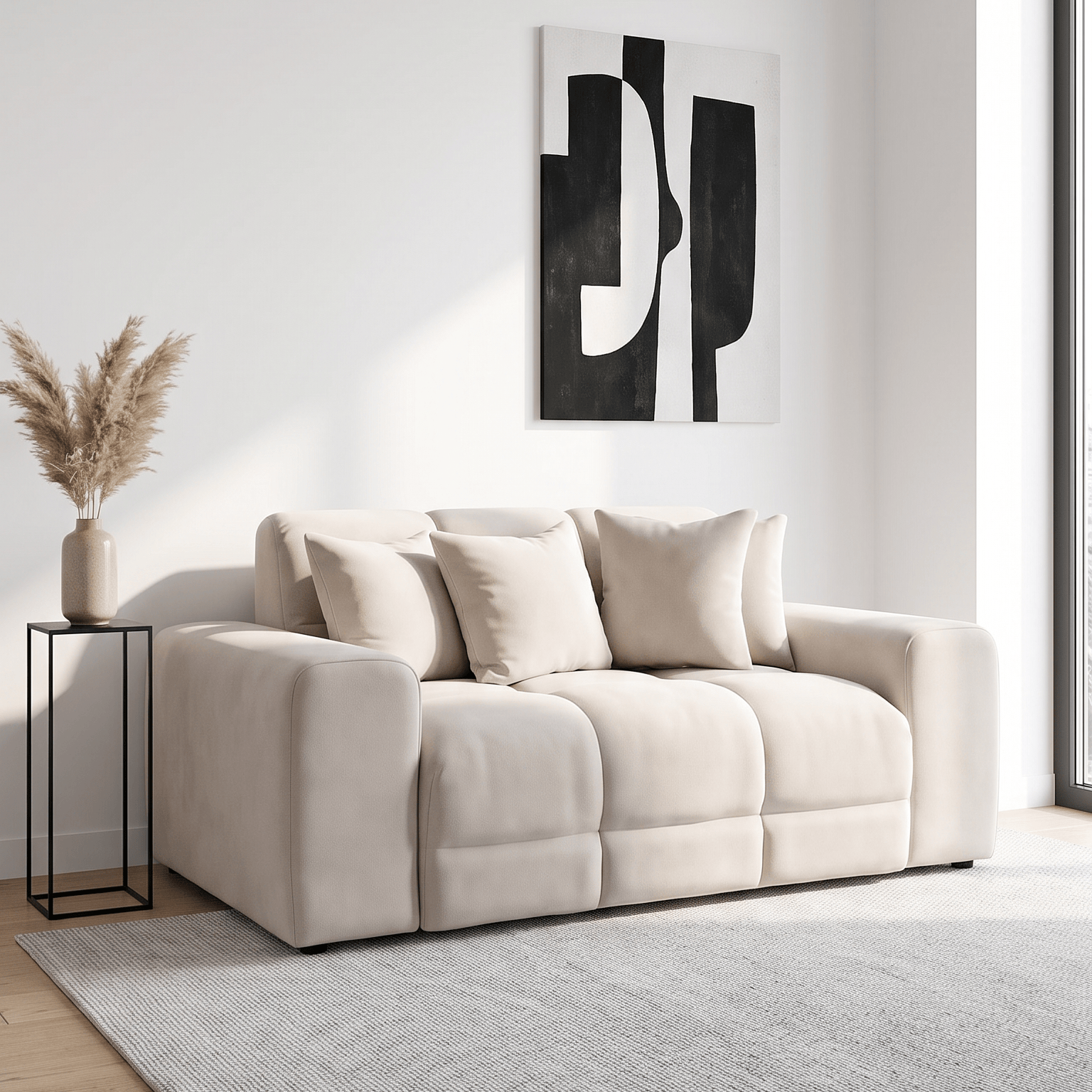 Furniture  -  Maine 2 Seater Sofa - Natural (Special Order)  -  60484746