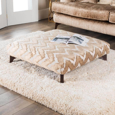 Monterrey Footstool - Mink (Special Order)