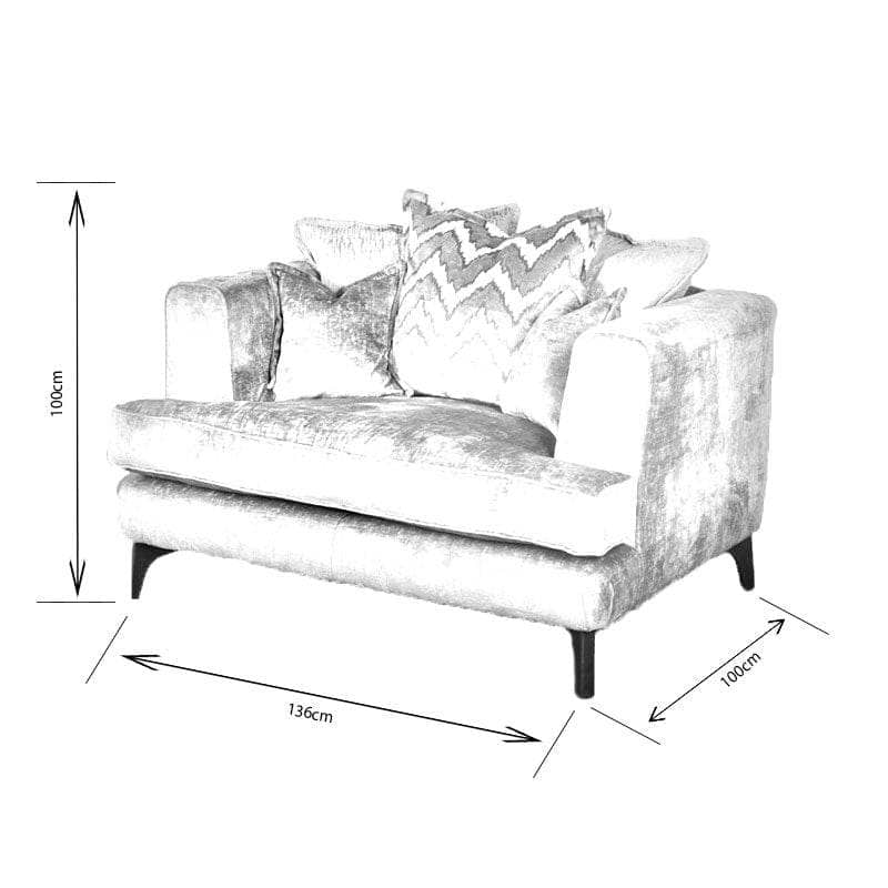 Furniture  -  Monterrey Snuggler - Mink  -  60006757
