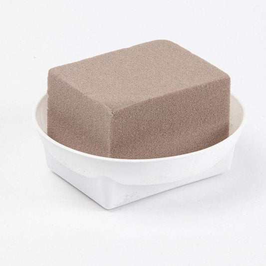 Gardening  -  Oasis Sec Dry Foam With Round White Bowl  -  50088026