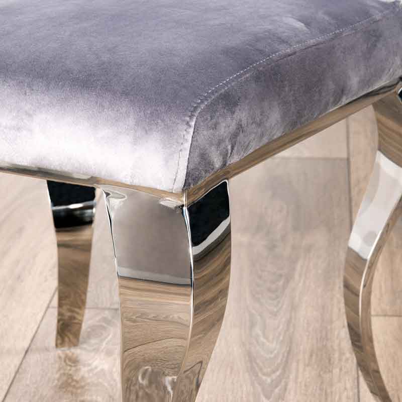 Furniture  -  Orion Marble Table & 4 Nicole Chairs  -  60005973