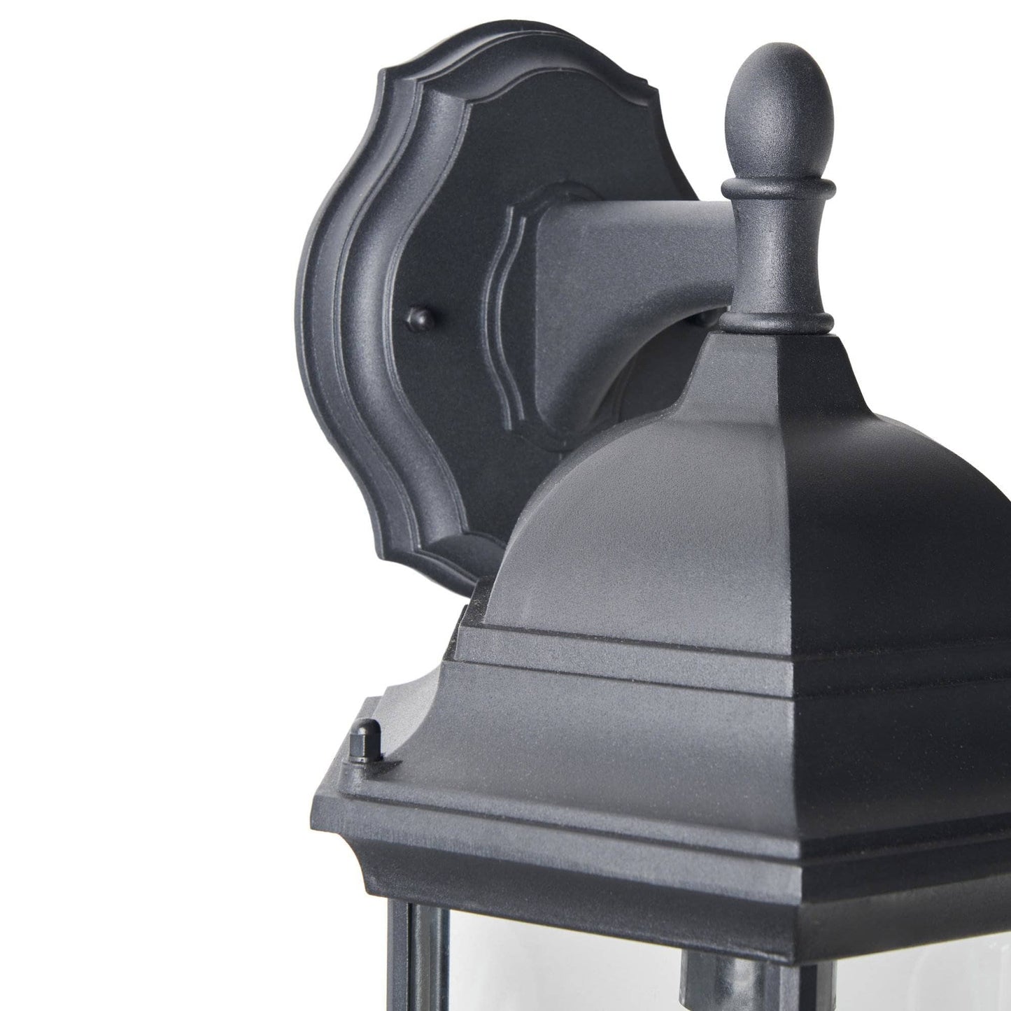 Alvin Premium Outdoor Wall Lantern - Black